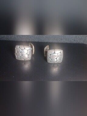 Authentic Designer John Hardy Sterling Silver Kali Cufflinks